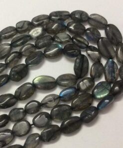 Shop Labradorite Smooth Tumble Nuggets Beads