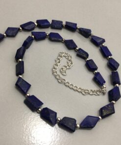 Shop Lapis Lazuli Faceted Tumble Nuggets Beads