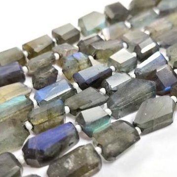 Shop Labradorite Faceted Tumble Nuggets Beads