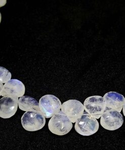 Shop Rainbow Moonstone Faceted Heart Beads Strand