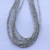 Shop AAA Gray Diamond Faceted Cube Box Beads Strand