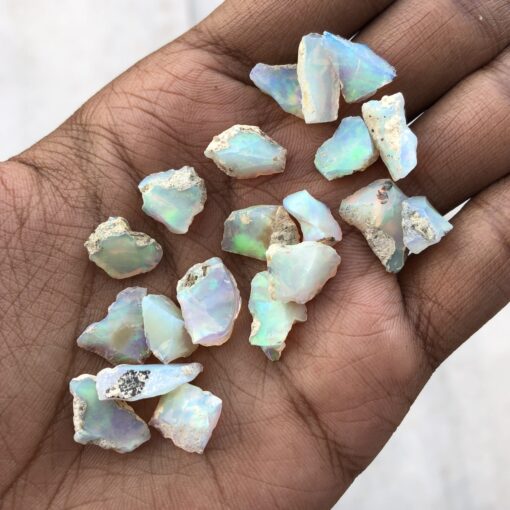 Carat Size - Natural Ethiopian Opal Uncut Rough Stone for Sale