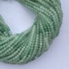 2mm Natural Micro Green Aventurine Stone Faceted Beads Strand