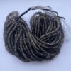 5mm Natural Smoky Quartz Stone Smooth Heishi Tyre Beads Strand