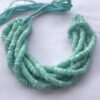 Shop 5mm 6mm Natural Amazonite Stone Smooth Heishi Tyre Beads Strand