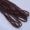 Shop 5mm 6mm Natural Red Garnet Stone Smooth Heishi Tyre Beads Strand