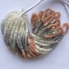Shop 5mm 6mm Natural Multi Moonstone Stone Smooth Heishi Tyre Beads Strand