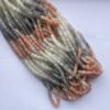 Shop 5mm 6mm Natural Multi Moonstone Stone Smooth Heishi Tyre Beads Strand