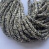 Shop 5mm 6mm Natural Dalmatian Jasper Stone Smooth Heishi Beads Strand