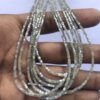 Shop 2mm 3mm Natural Gray Diamond Faceted Cube Beads Strand