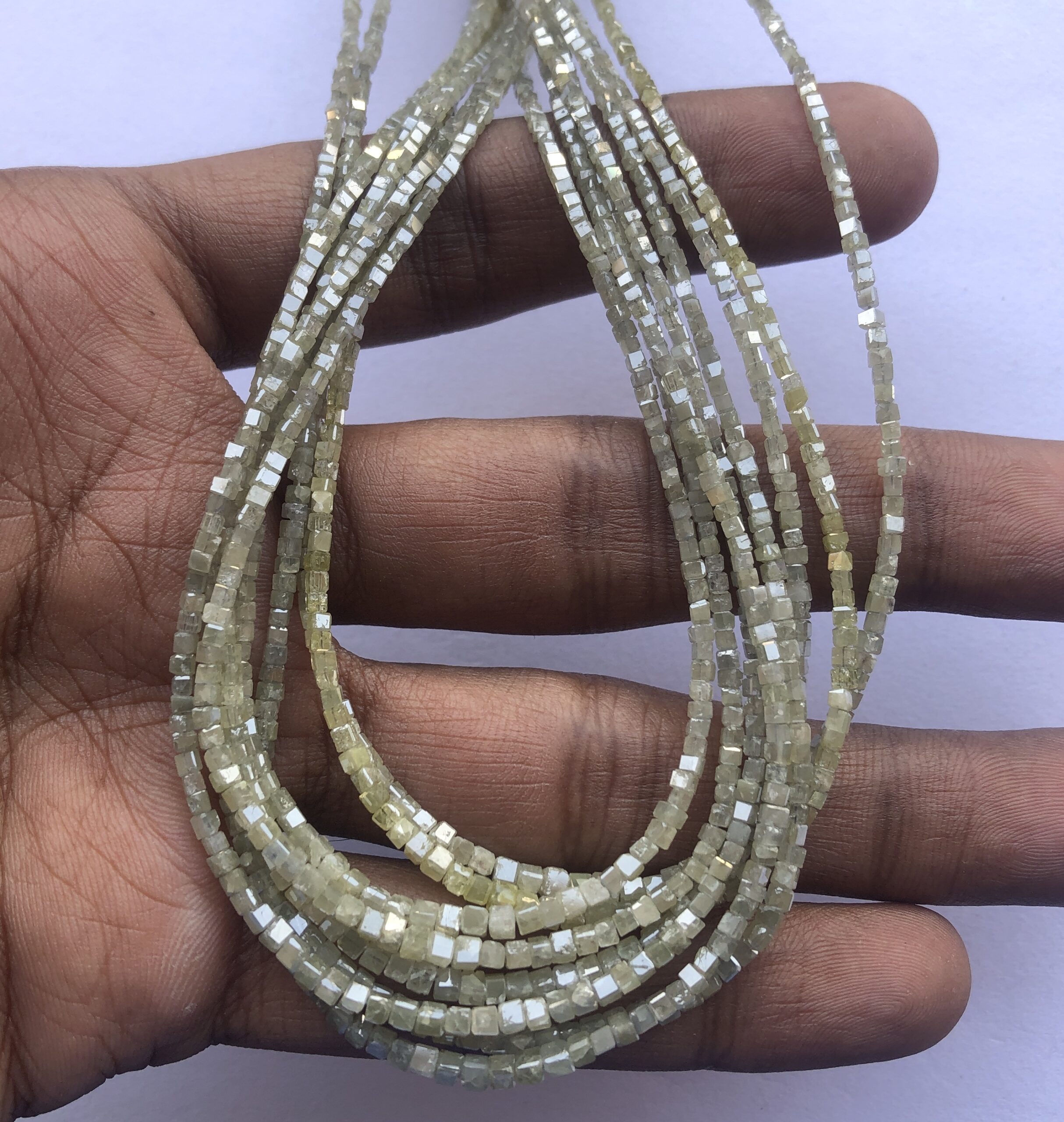 Shop 2mm 3mm Natural Light Yellow Diamond Faceted Cube Beads Strand Shop 2mm 3mm Natural Light Yellow Diamond Faceted Cube Beads Strand