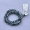 Shop 4mm 6mm Natural Blue Color Diamond Faceted Drops Briolette Beads Strand