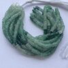 Shop 6mm 8mm Natural Green Strawberry Quartz Stone Faceted Heishi Beads Strand