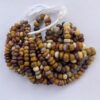 Shop 6mm 8mm Natural Mookaite Smooth Rondelle Beads Strand