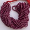 Shop 4mm Natural Ruby Stone Faceted Rondelle Beads Strand