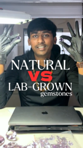 lab grown gemstones vs natural
